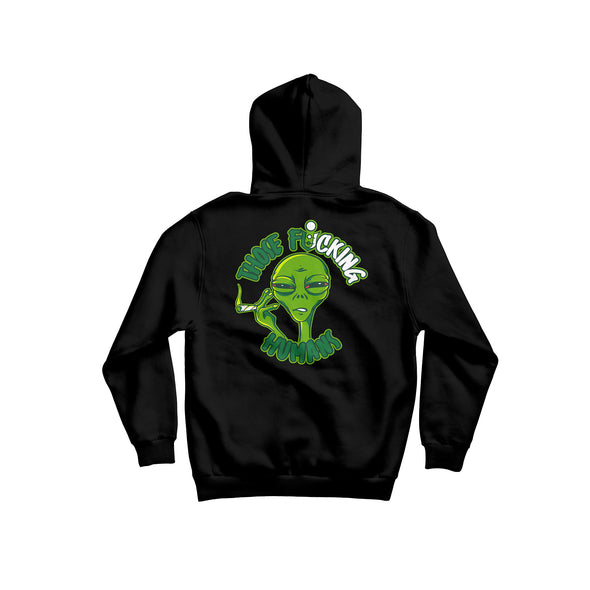 Alien Black Hoodie