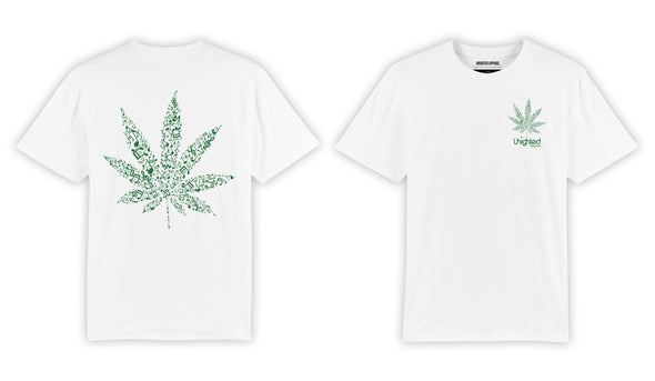 Uhighted-apparel leaf White T-Shirt